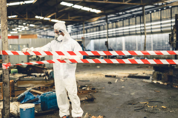 Professional Biohazard technician working in Arcadia, NE